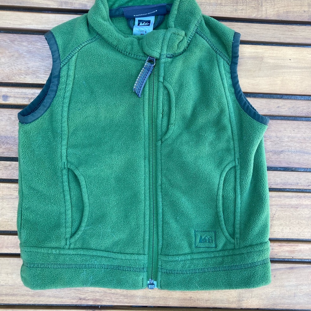 REI fleece vest